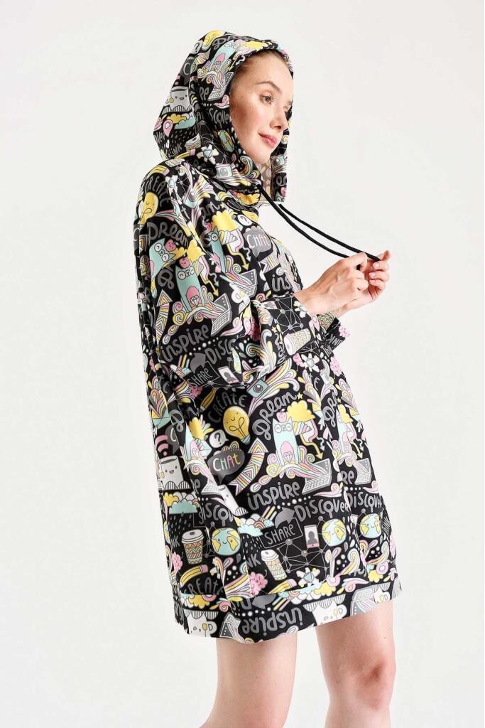 Oversize Sweat Elbise