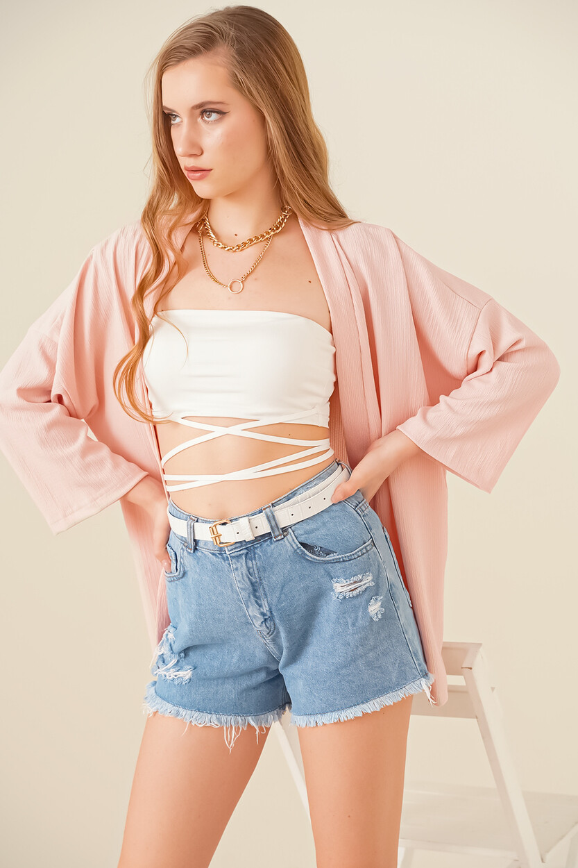 5862 Örme Kimono