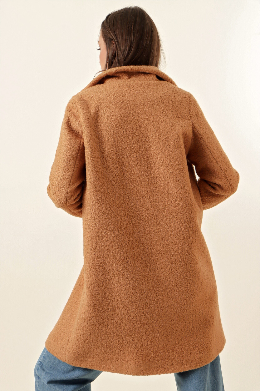 9082 Oversize Kaşe Kaban