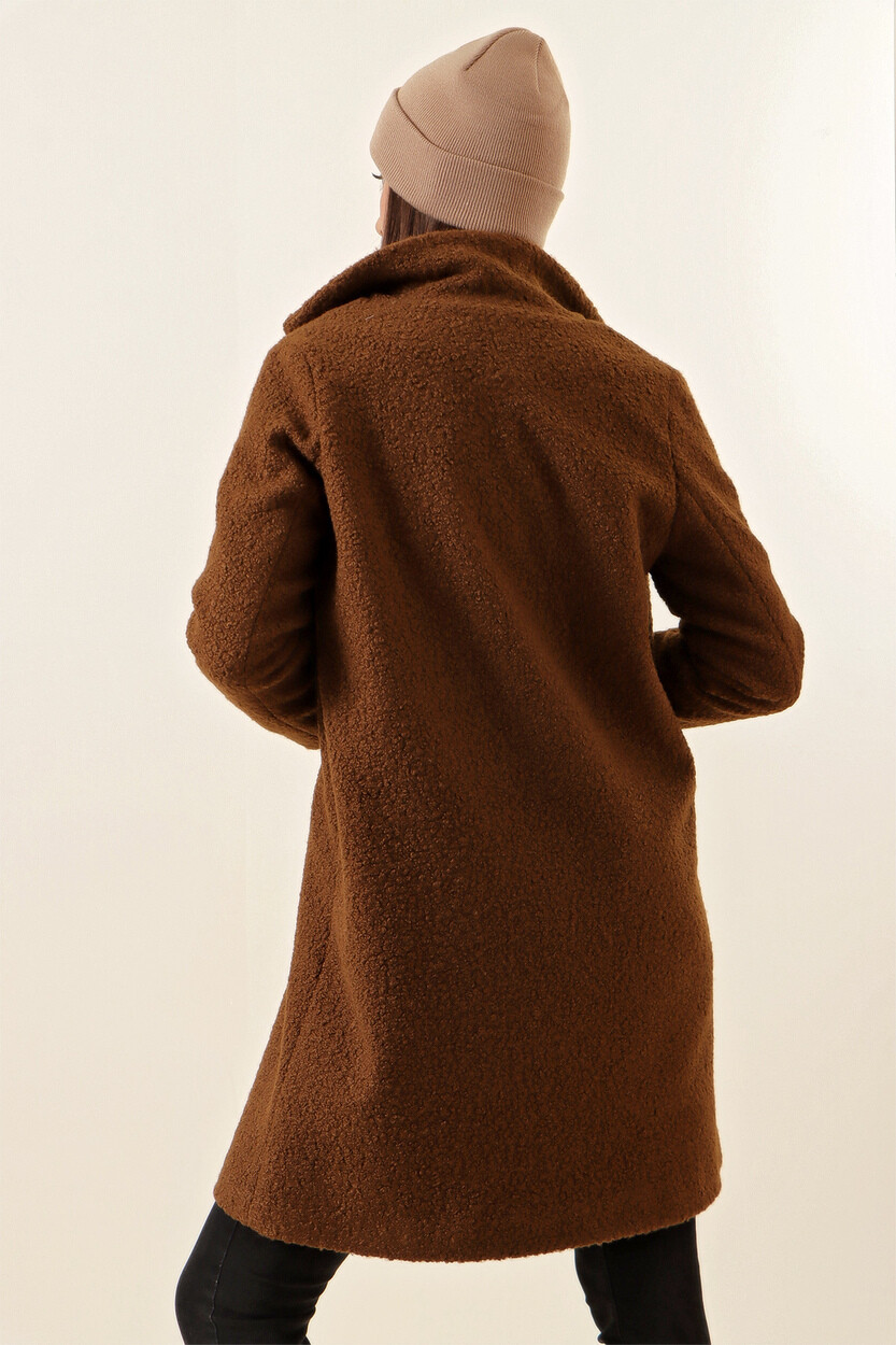 9082 Oversize Kaşe Kaban