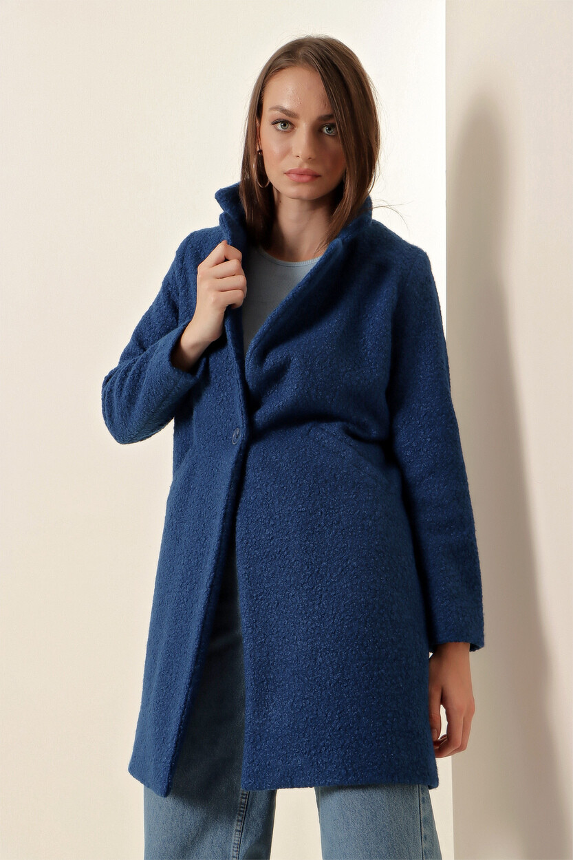 9082 Oversize Kaşe Kaban 