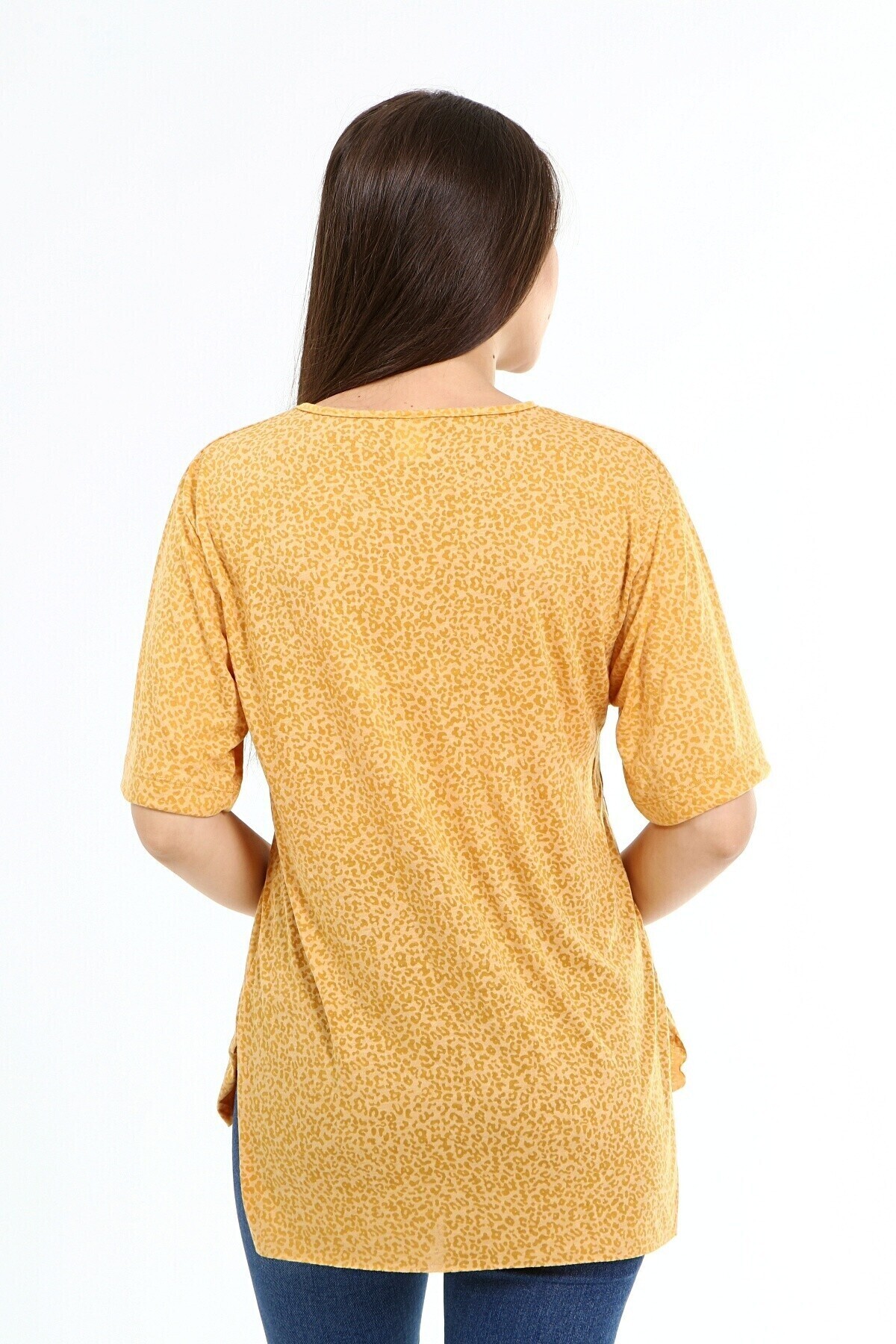 Desenli Basic T-Shirt