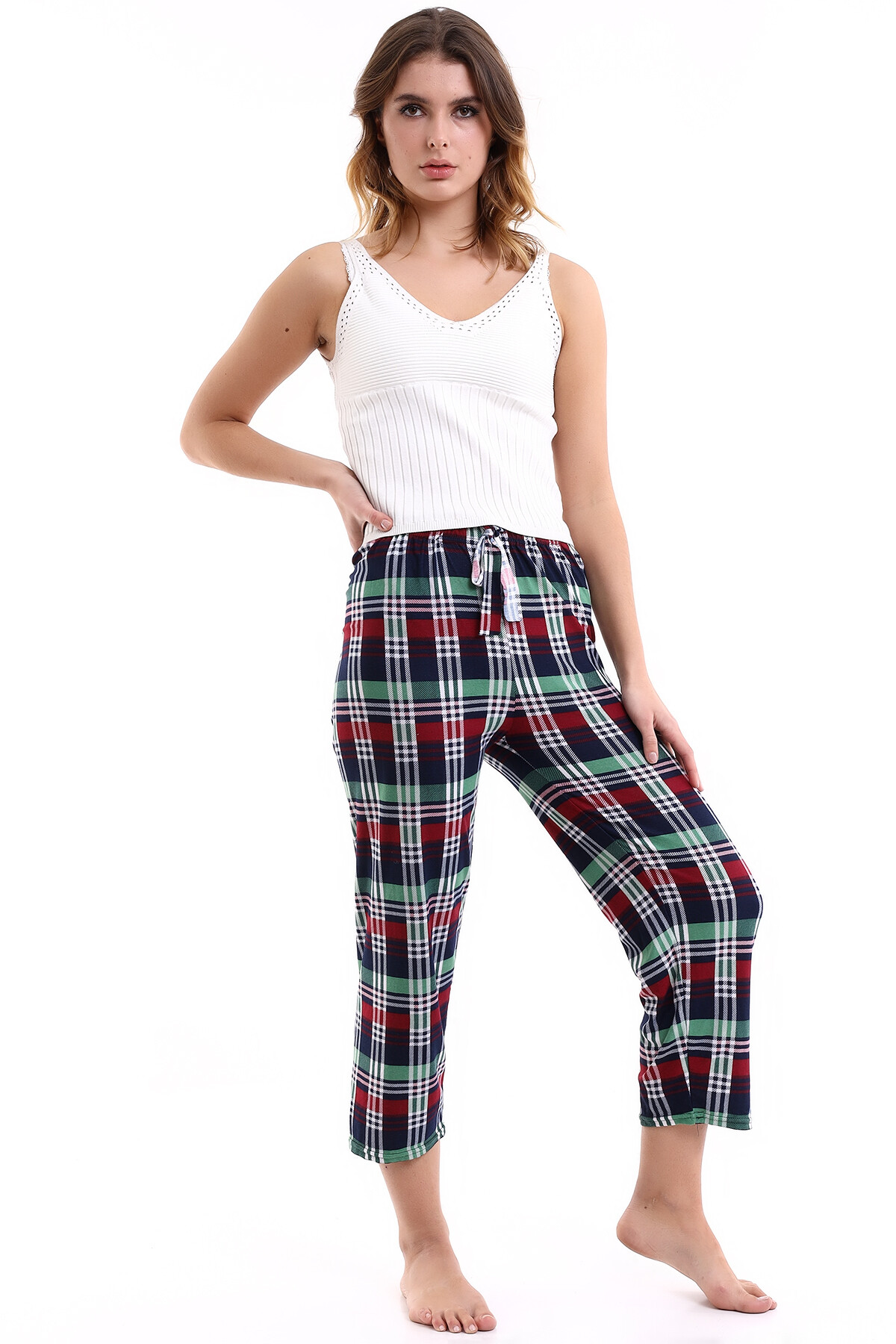 Desenli Pijama Altı