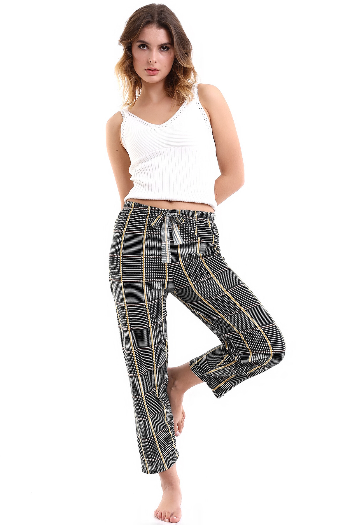 Desenli Pijama Altı