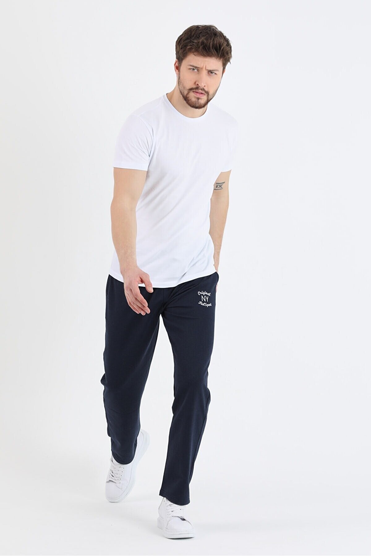 Düz Paça Basic Eşofman Altı