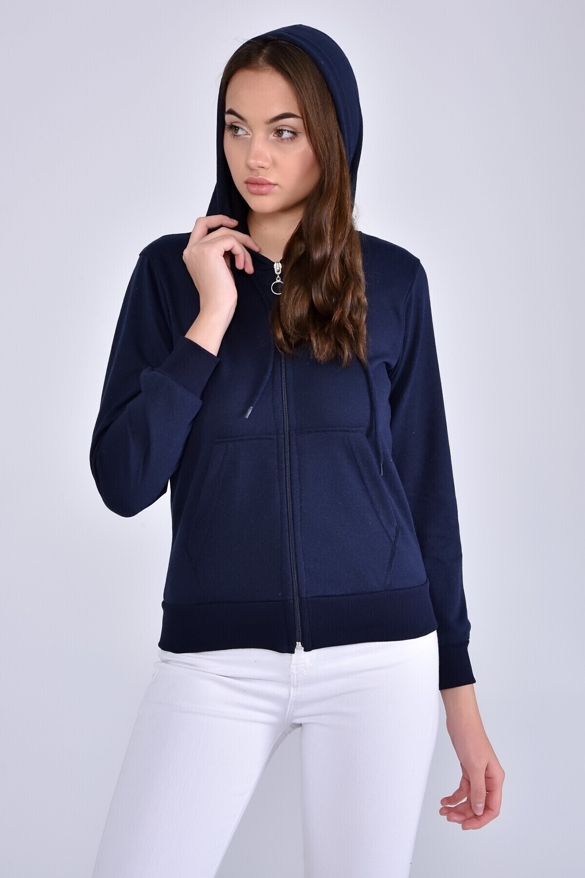 Fermuarlı Sweatshirt