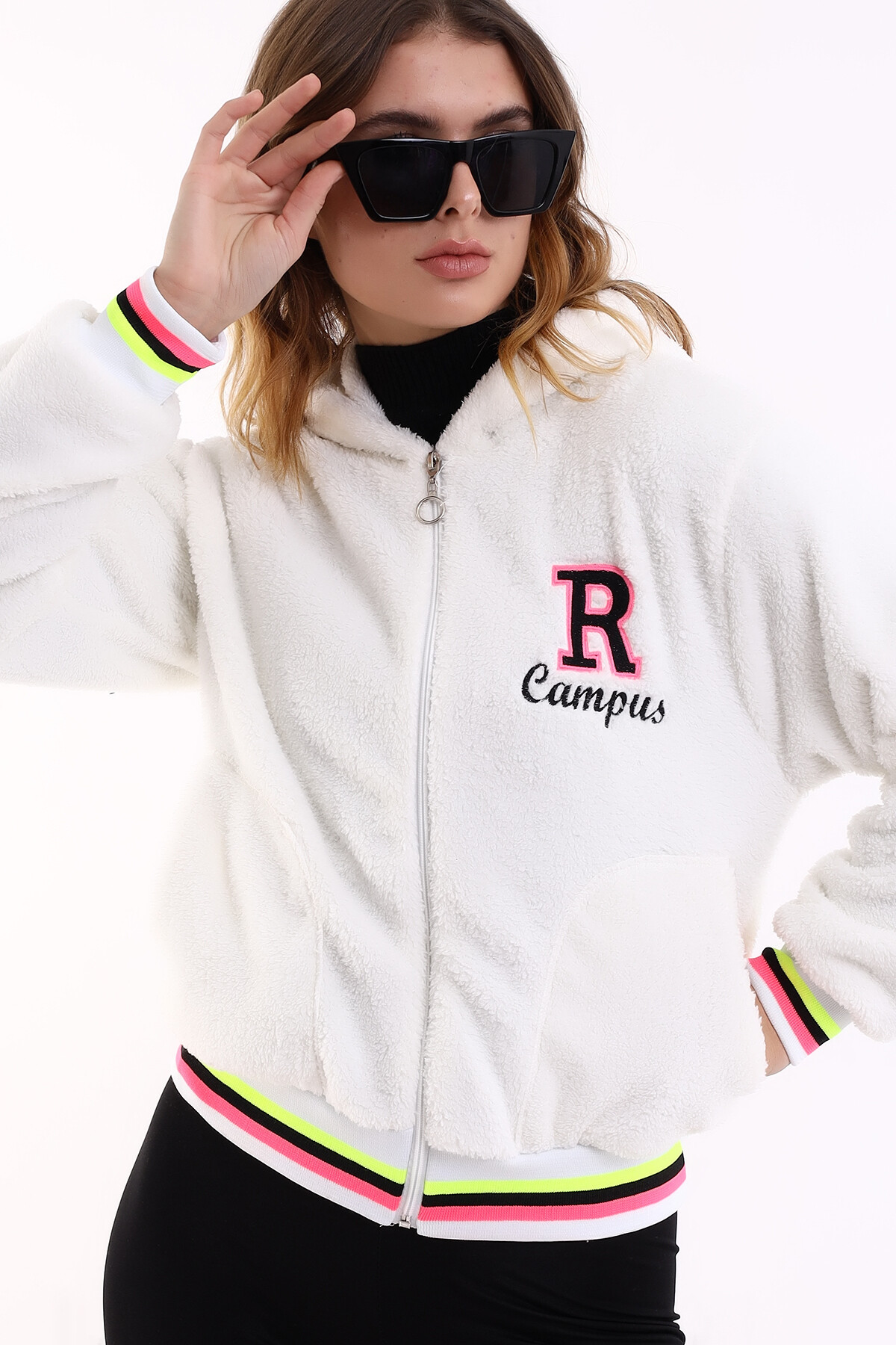 Welsoft Fermuarlı Sweat Ceket