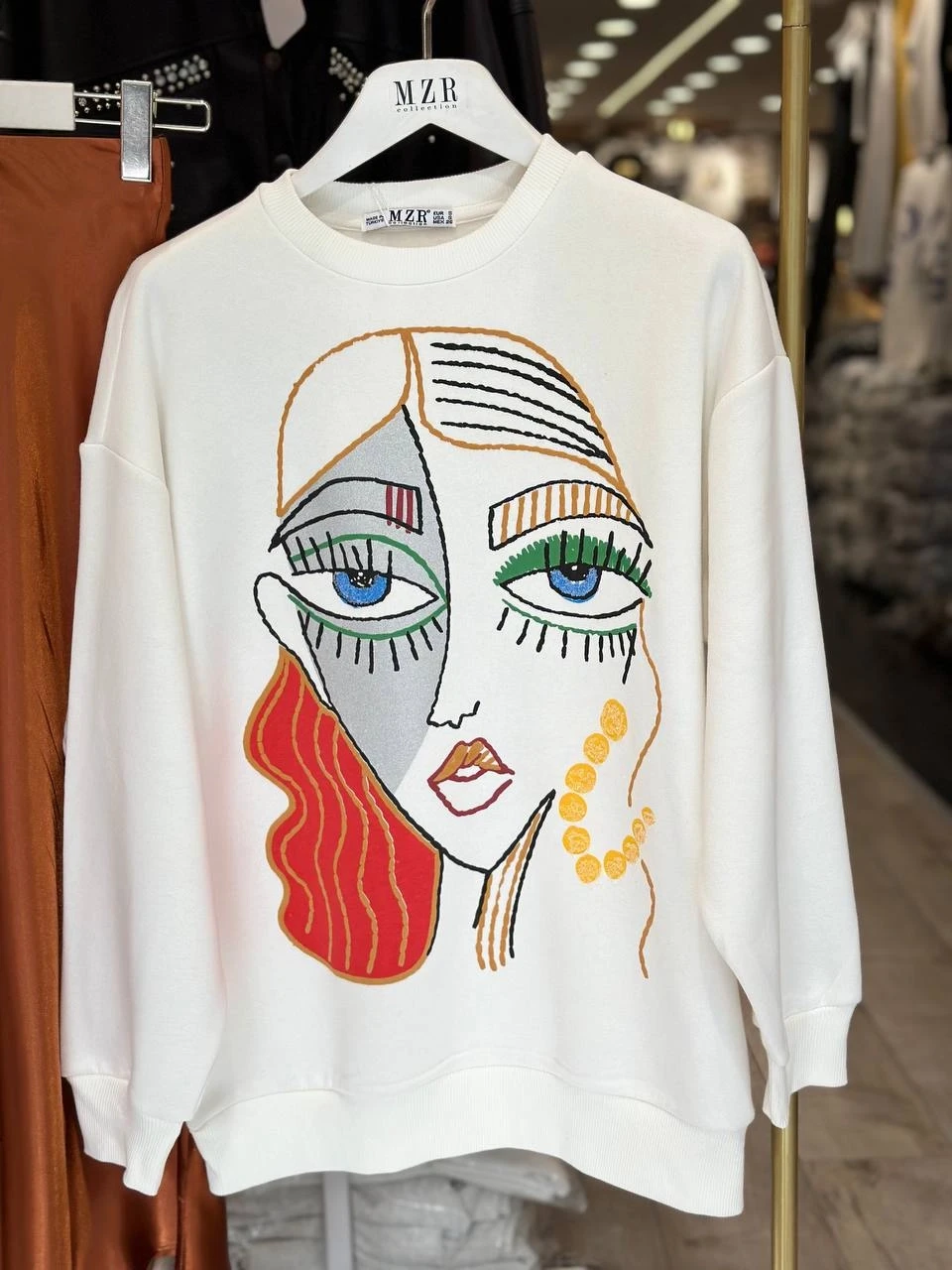 Baskılı Sweatshirt