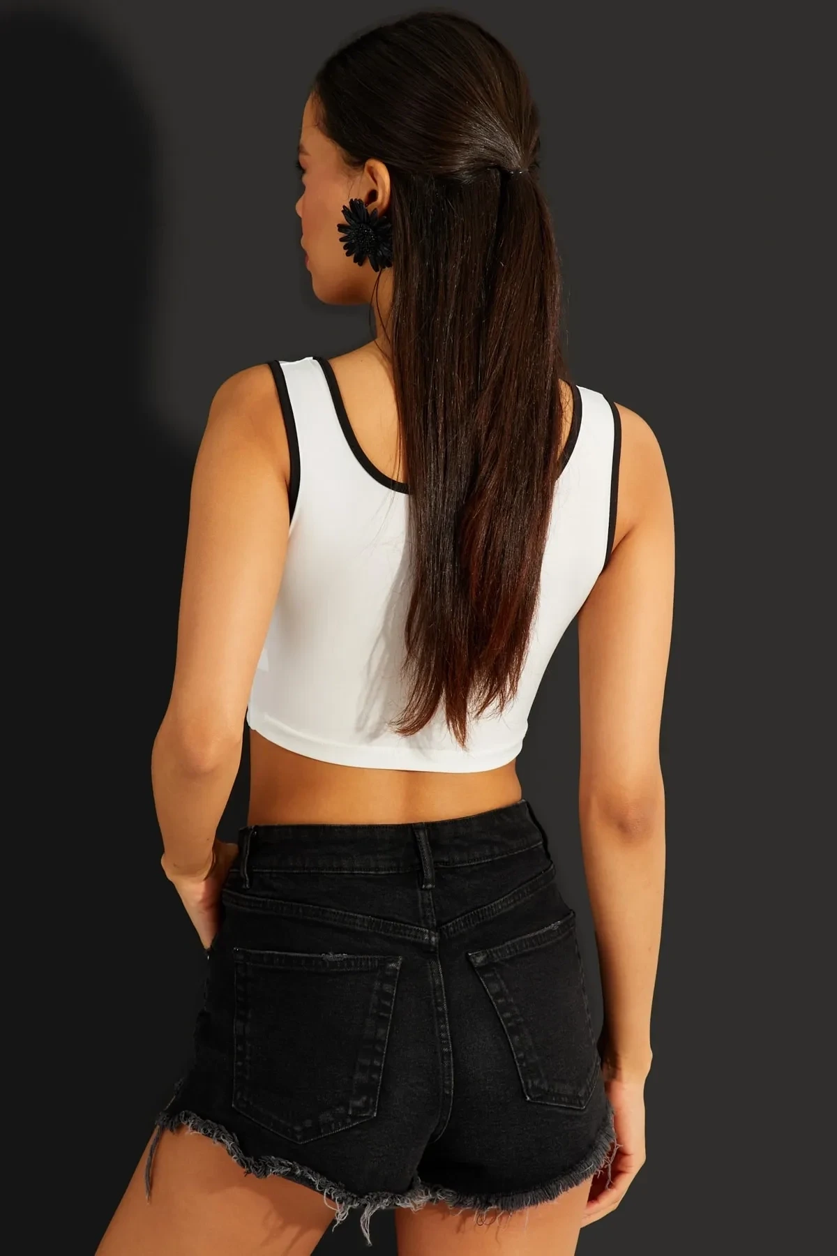Biyeli Crop Bluz