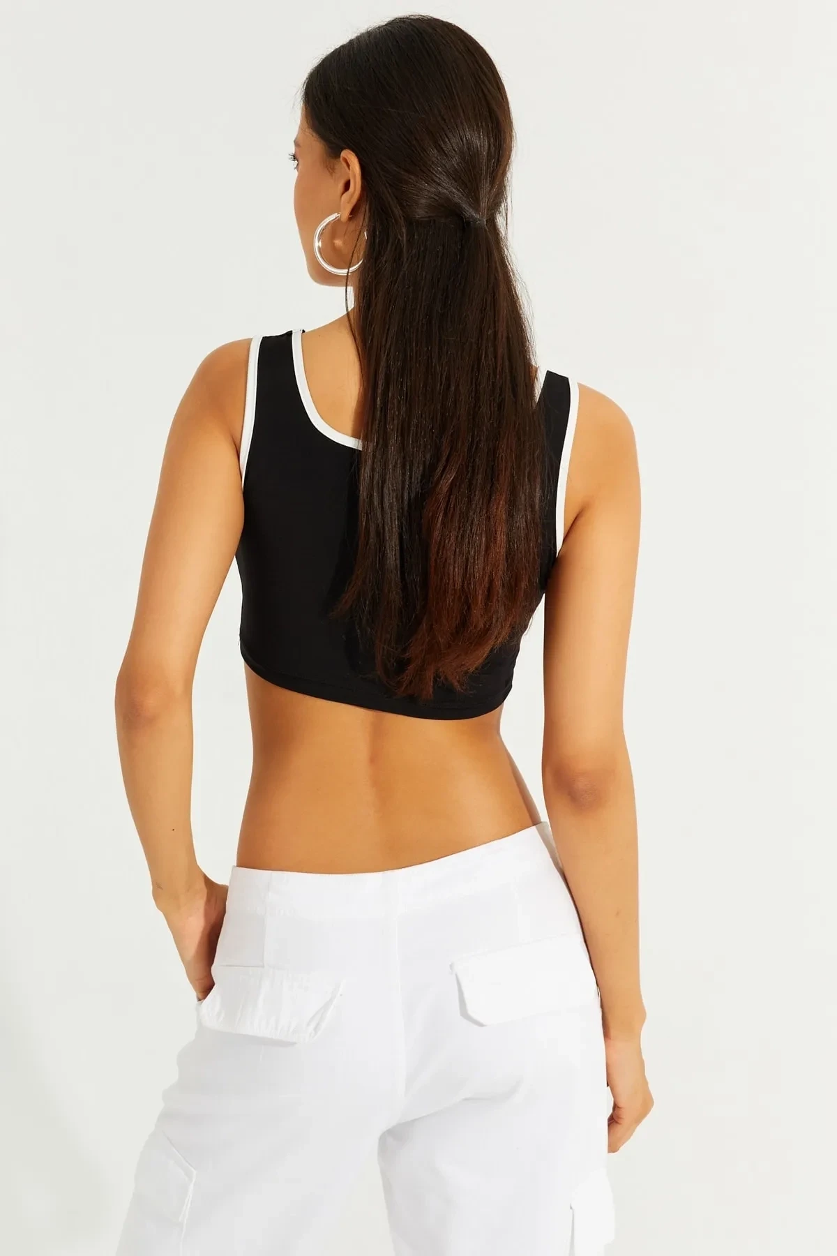 Biyeli Crop Bluz