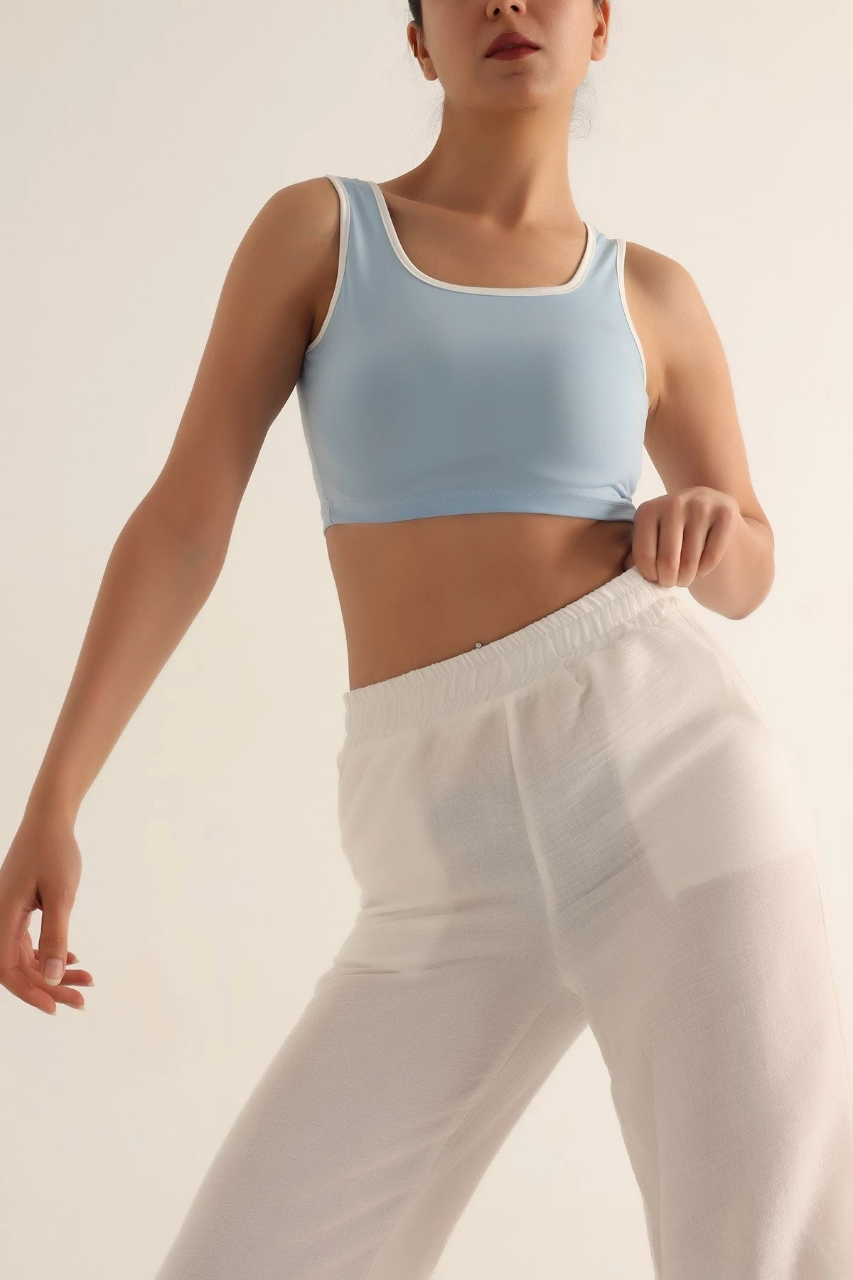 Biyeli Crop Bluz