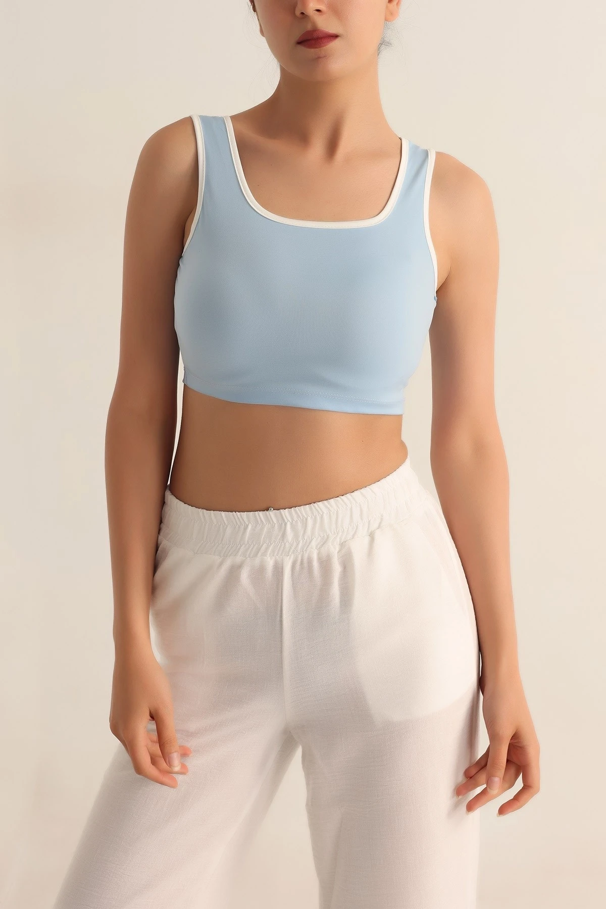 Biyeli Crop Bluz