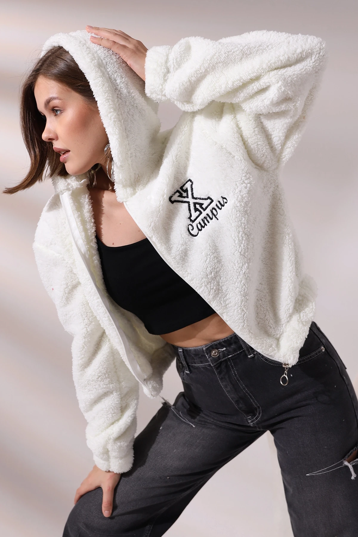 Bomber Polar Ceket
