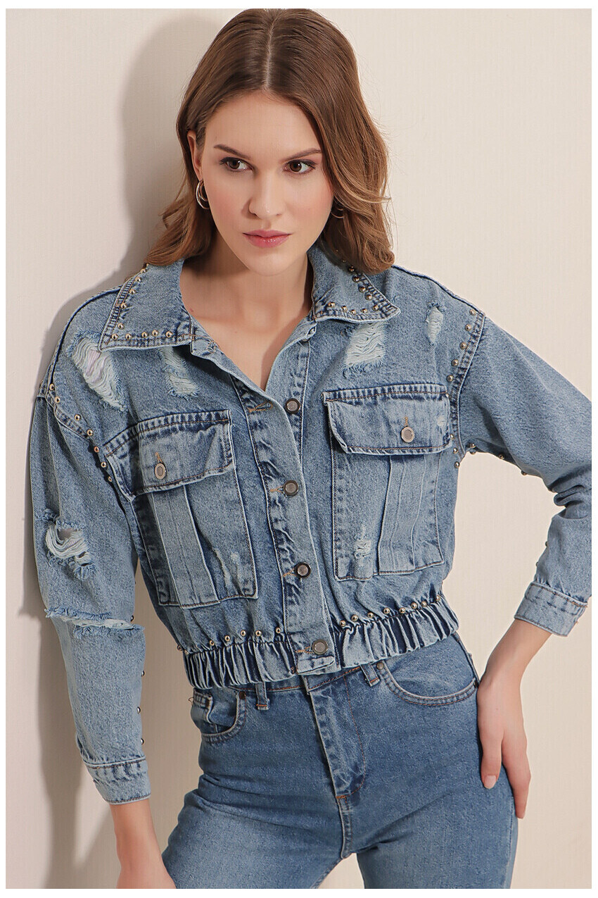 Crop Kot Ceket