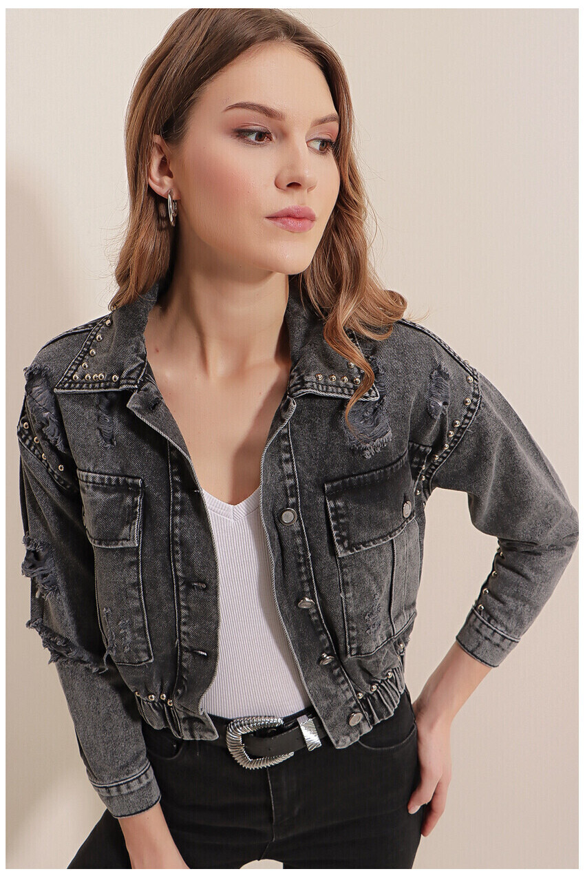 Crop Kot Ceket