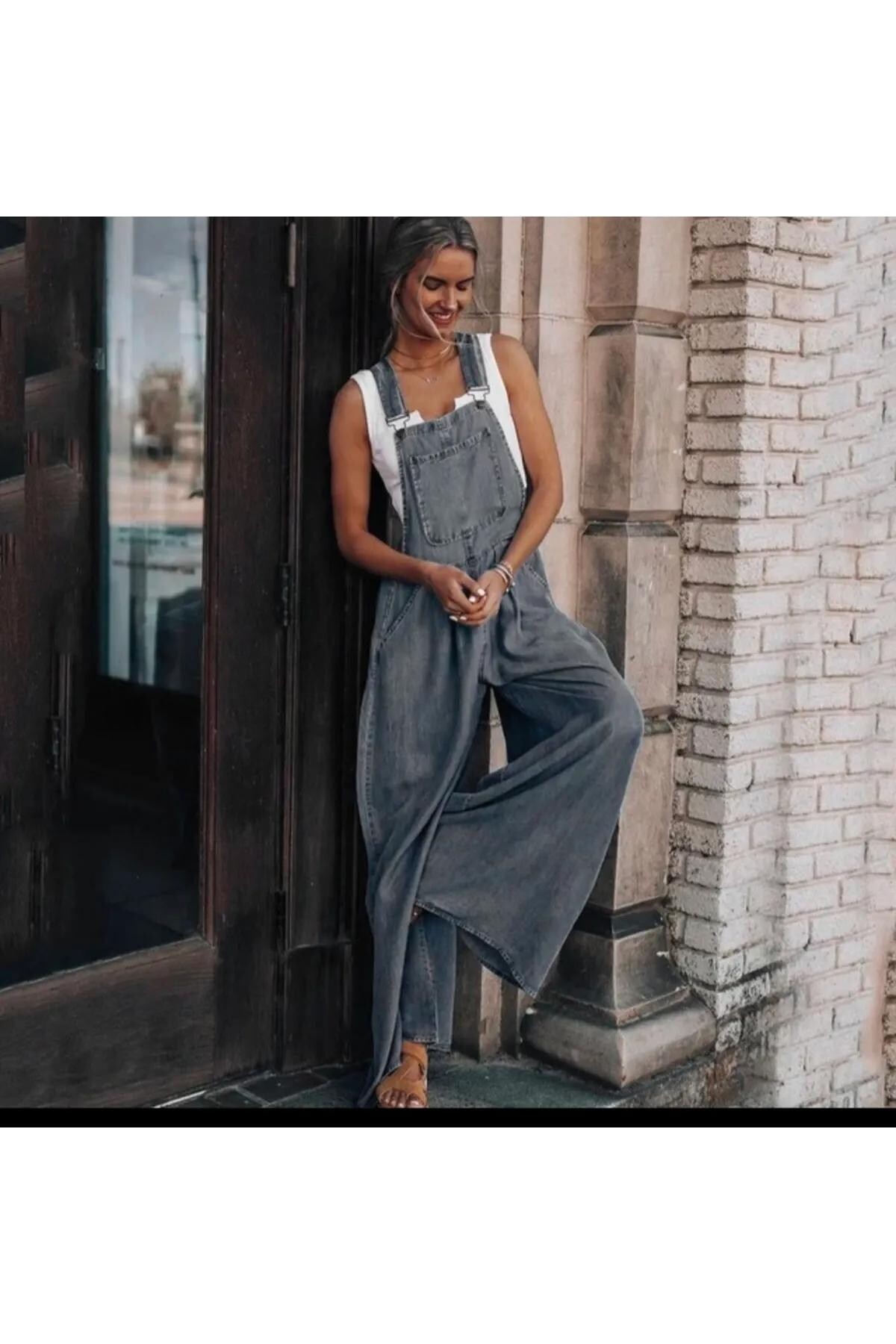 Denim Salopet