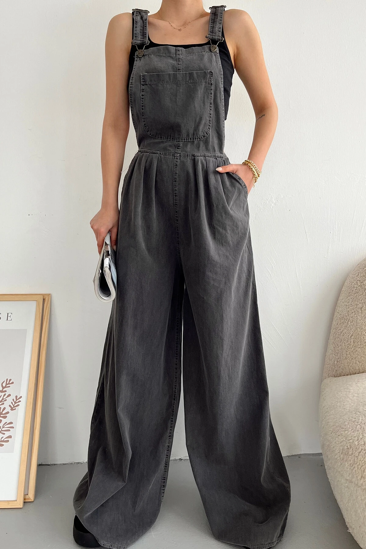 Denim Salopet