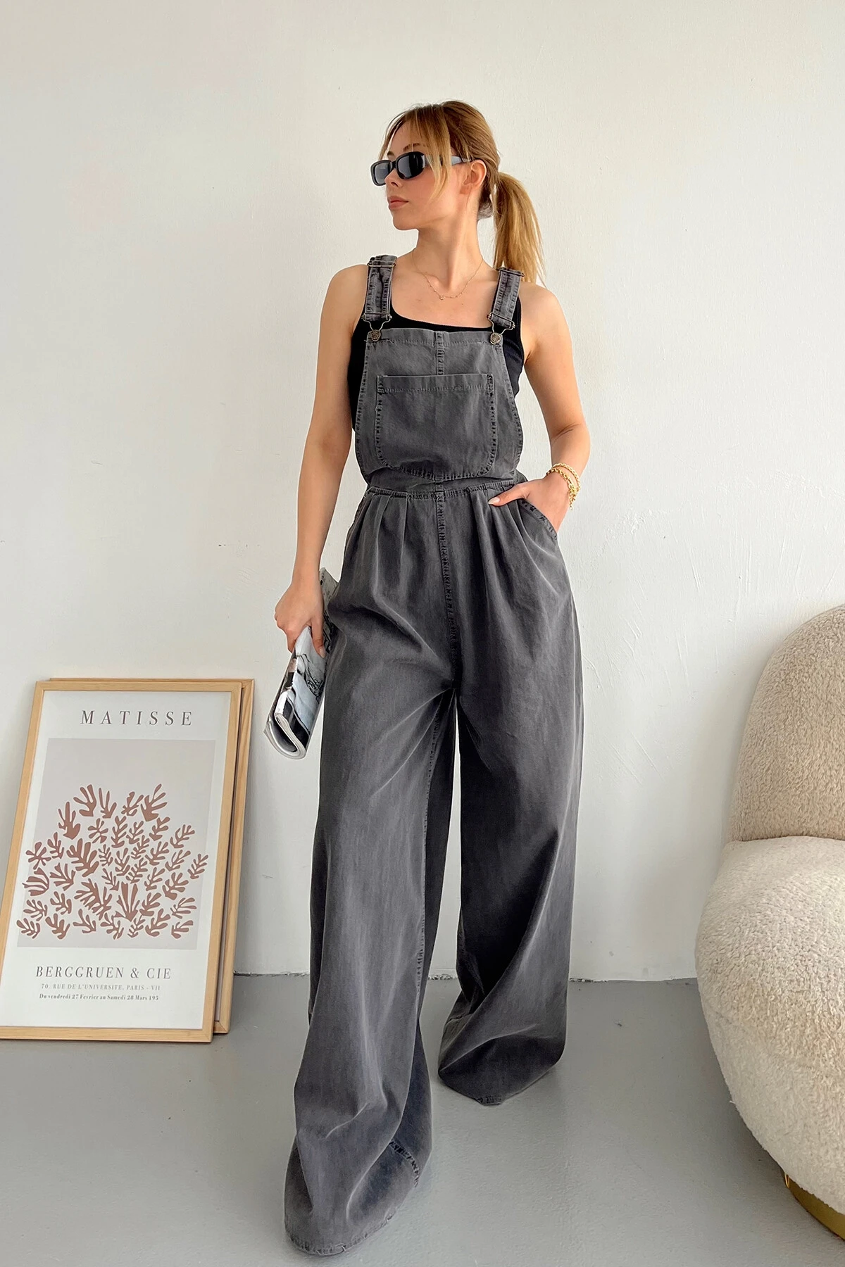 Denim Salopet