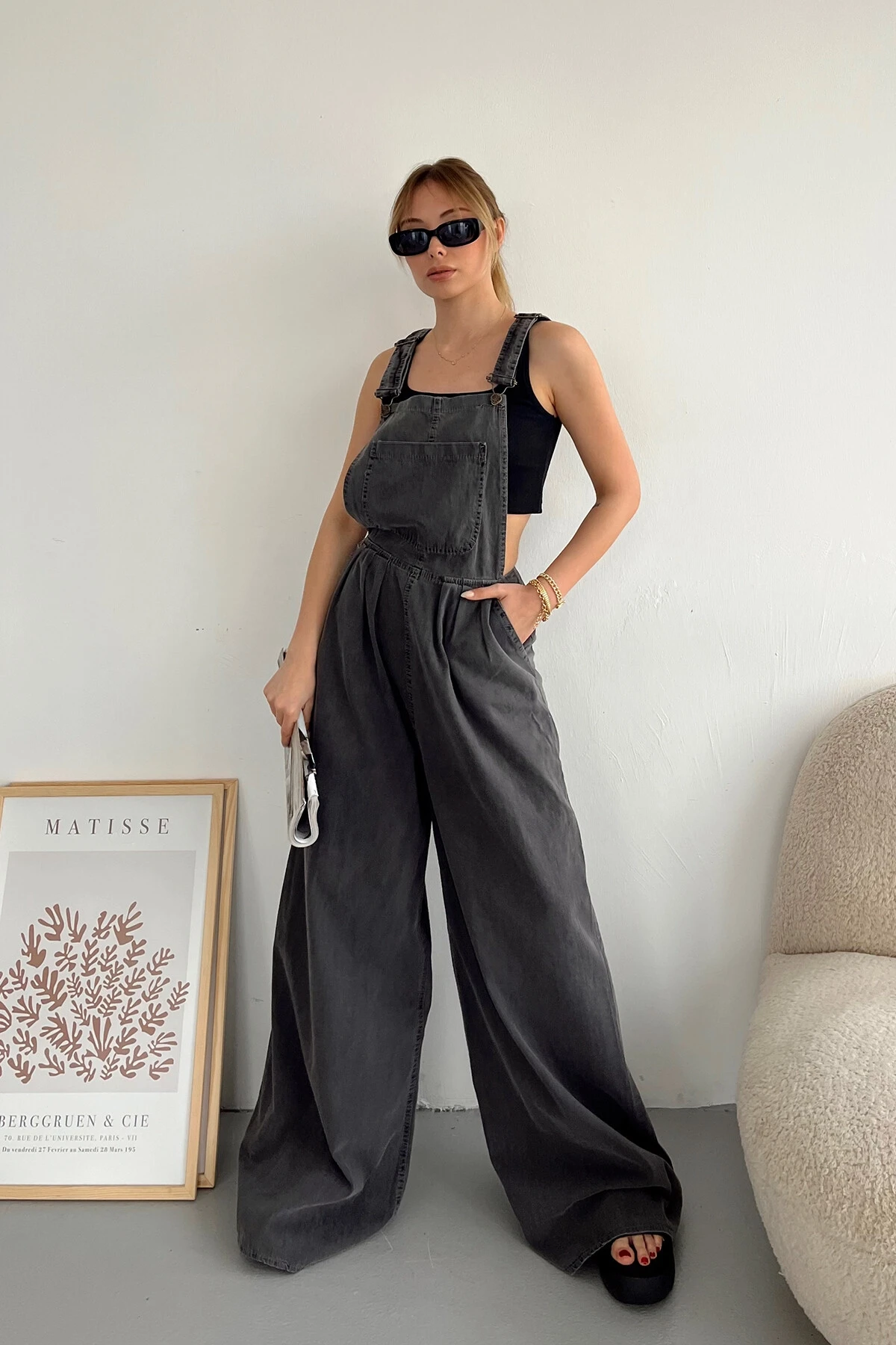 Denim Salopet