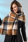 Ekose Desen Polar Şal