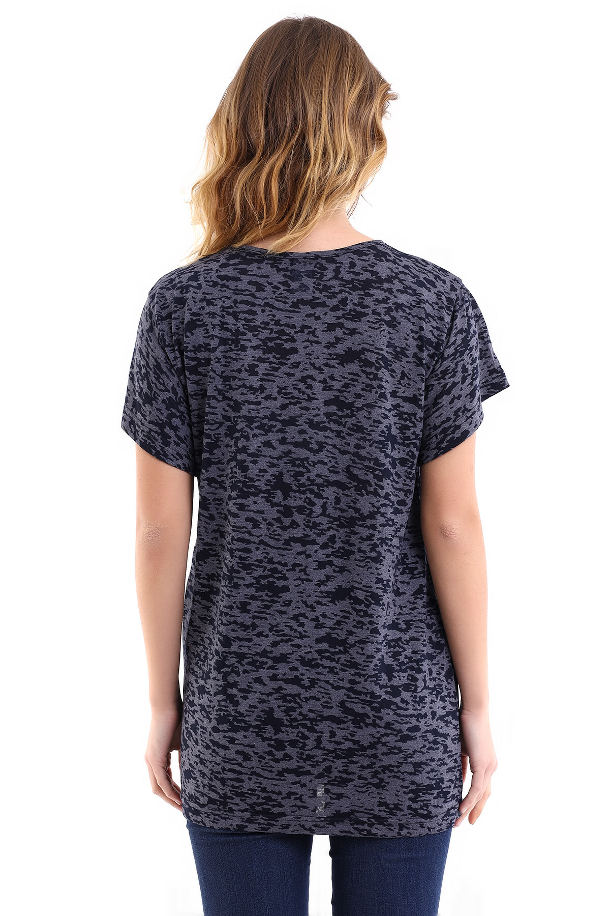 Kadın Kamuflaj Desen T-Shirt
