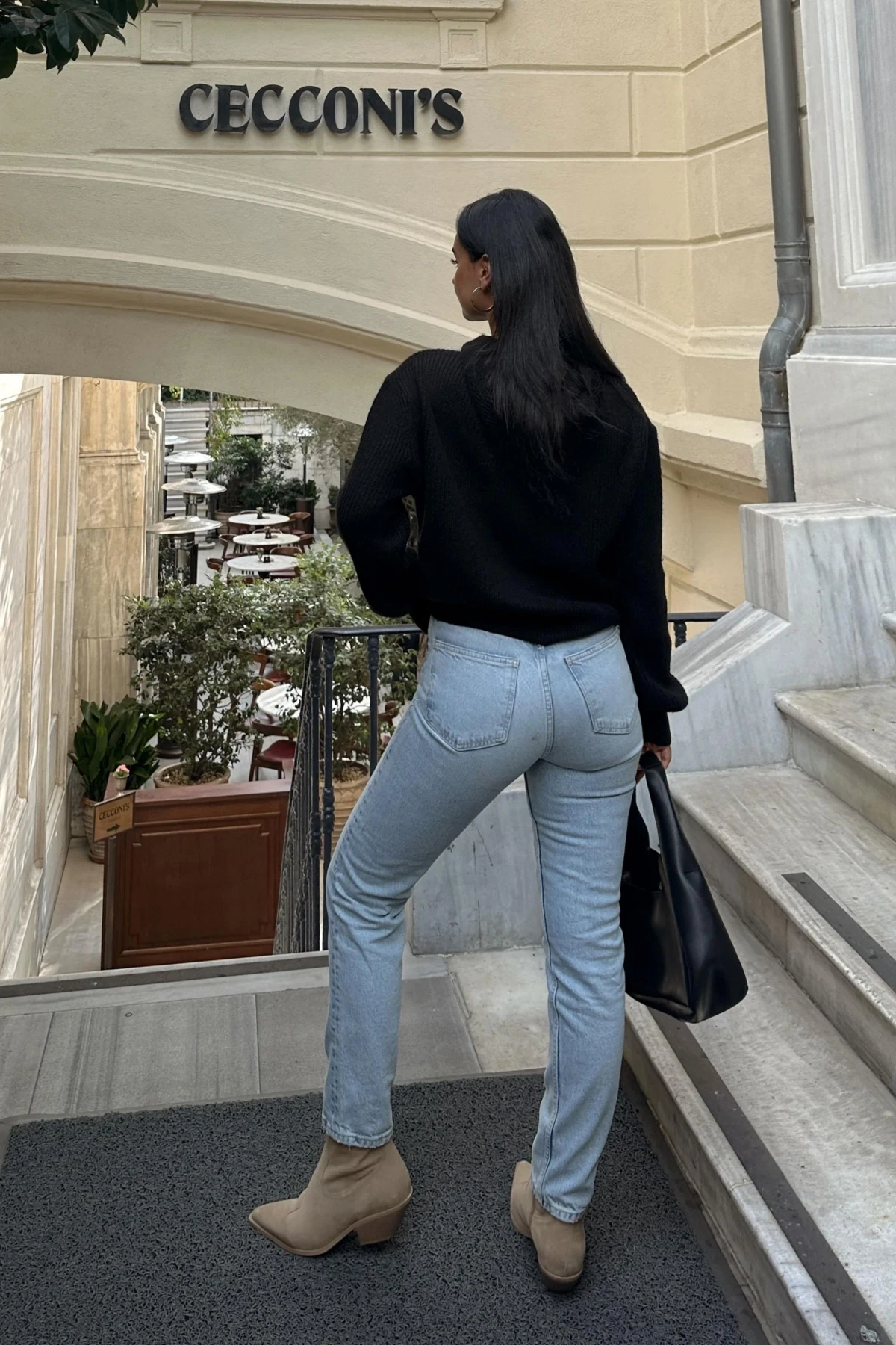 Kapüşonlu Triko Kazak