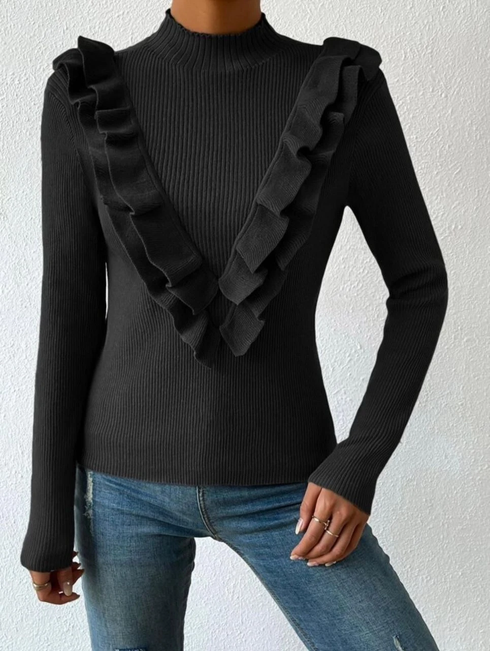 Kaşkorse Likralı Bluz