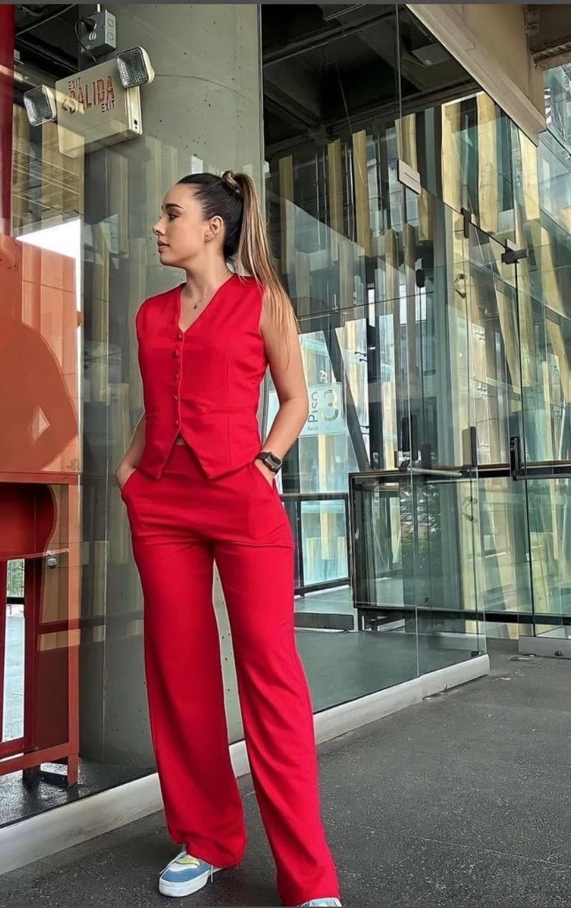Yelek Pantalon Alt Üst Takım