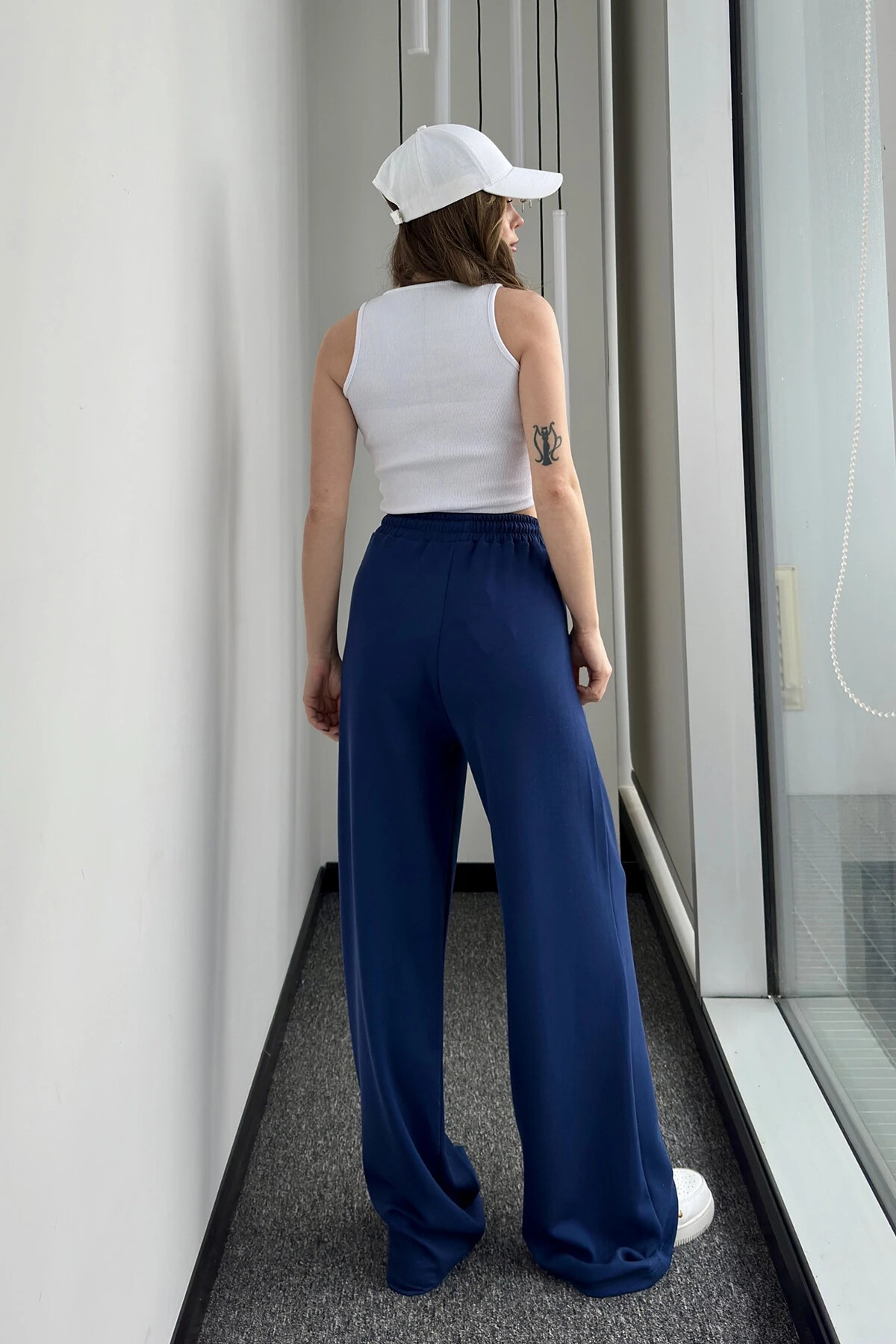 Modal Kumaş Palazzo Eşofman Altı