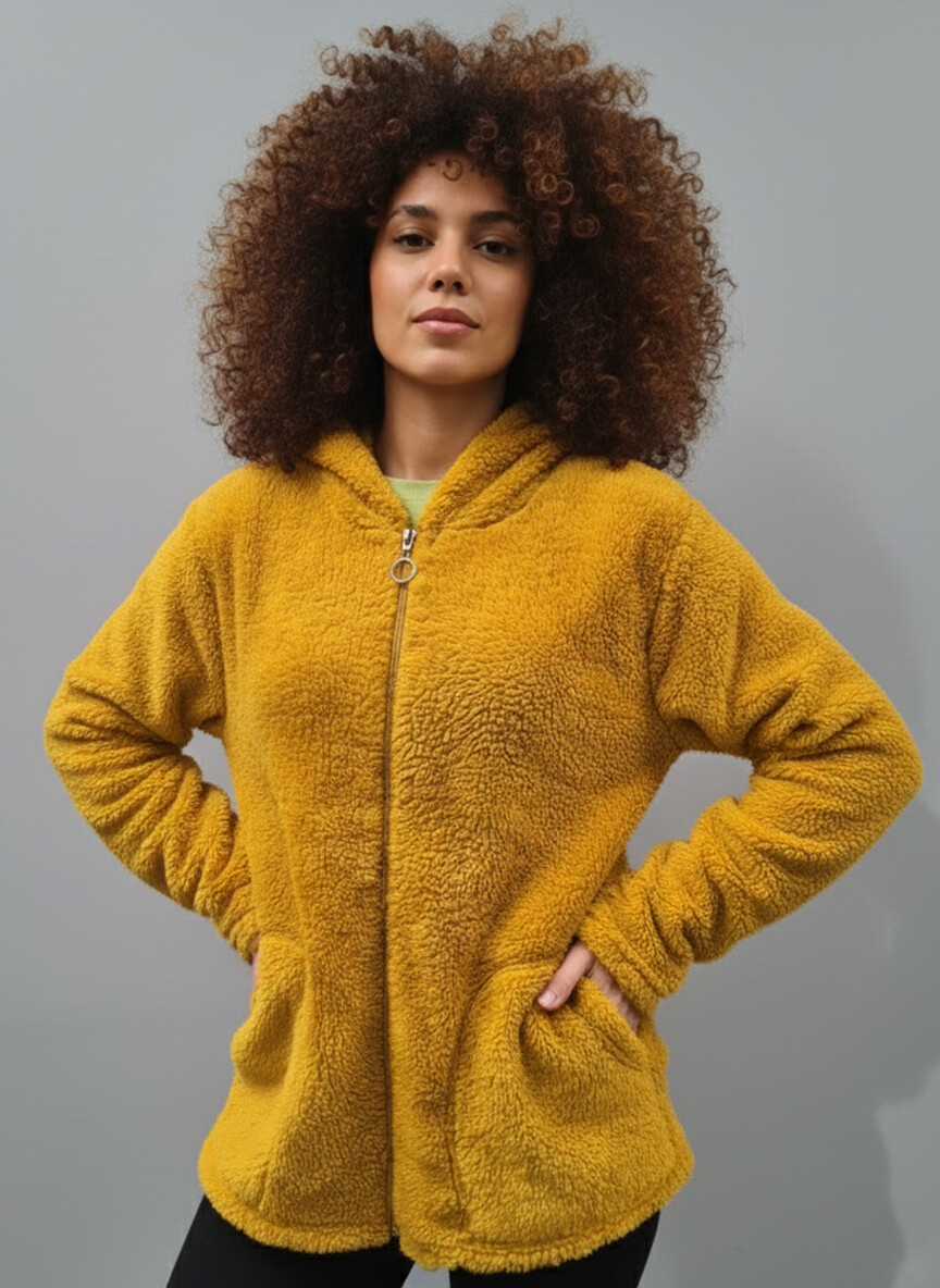 Fermuarlı Polar Sweat