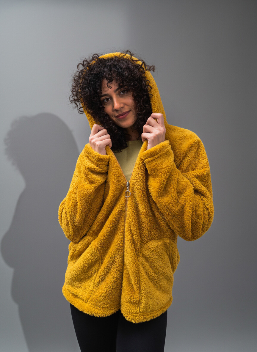 Fermuarlı Polar Sweat