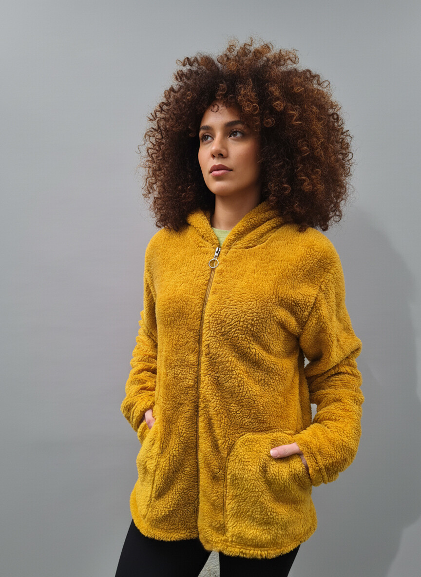 Fermuarlı Polar Sweat
