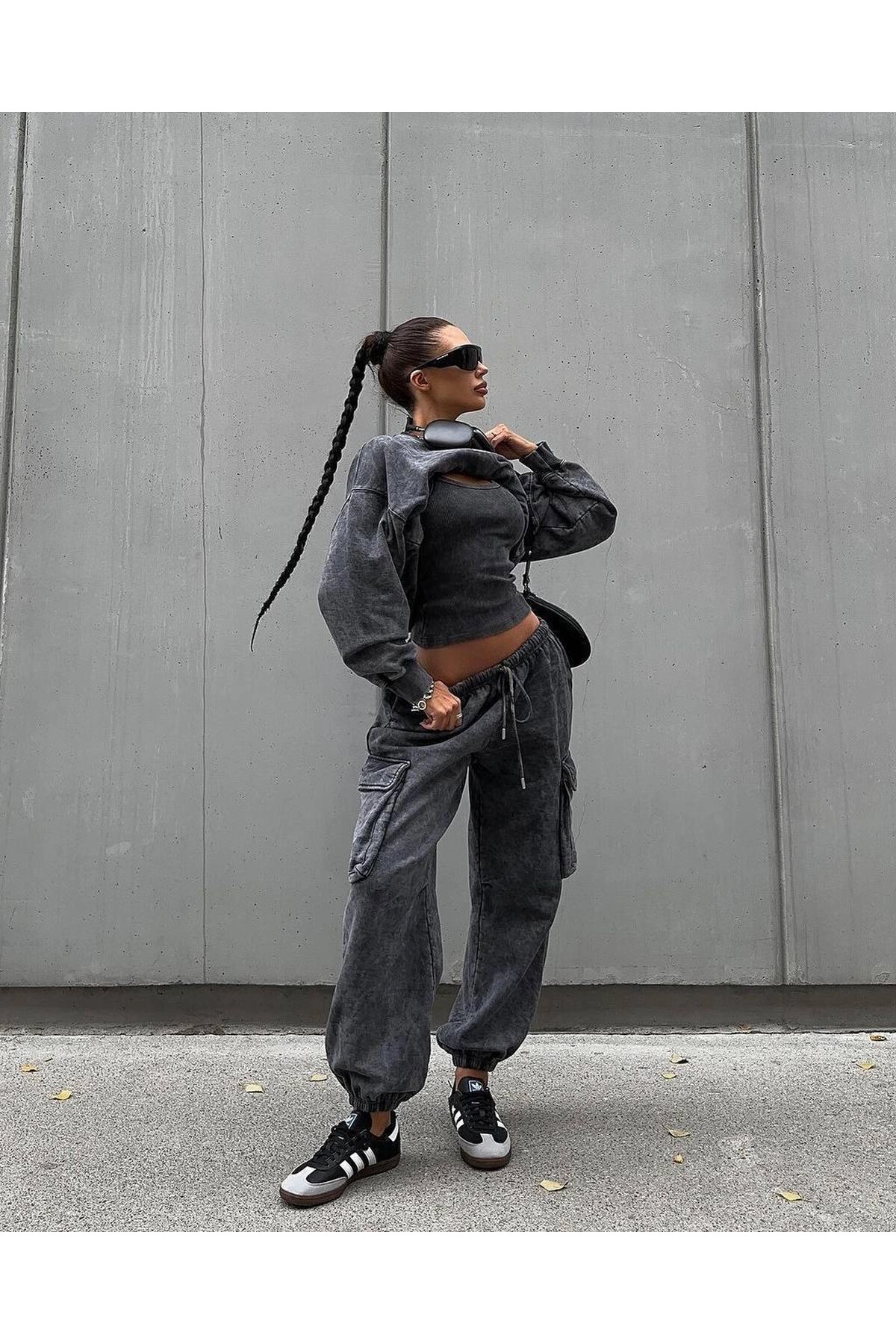 Üç İplik Pamuklu 3lü Eşofman Takım