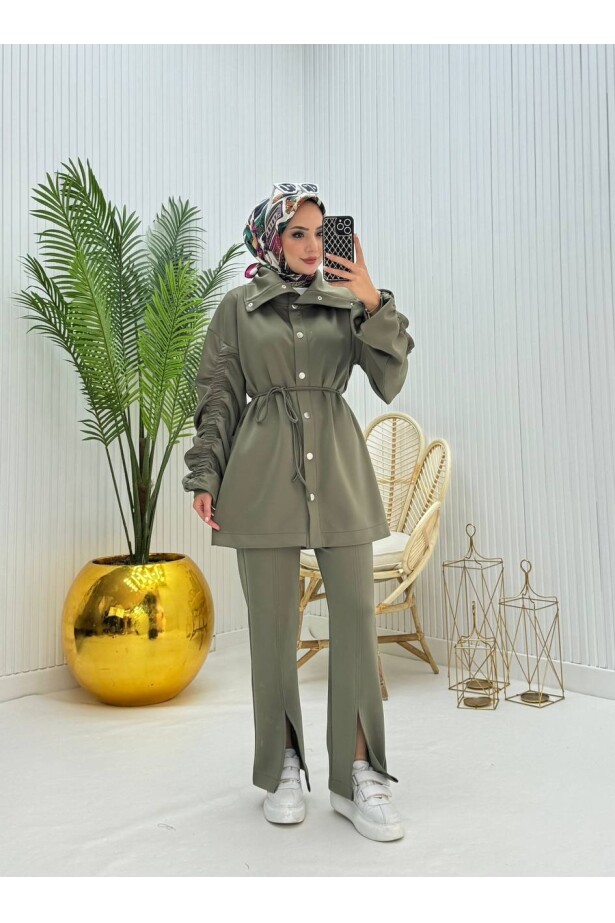 Skuba Alt Üst İkili Takım Haki